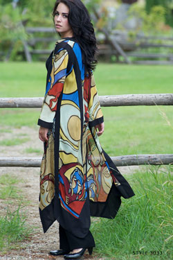 Style 3033 Kaftan side